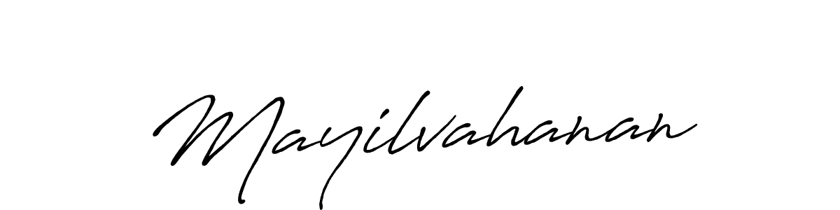 Create a beautiful signature design for name Mayilvahanan. With this signature (Antro_Vectra_Bolder) fonts, you can make a handwritten signature for free. Mayilvahanan signature style 7 images and pictures png