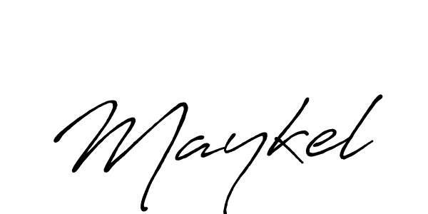 Make a short Maykel signature style. Manage your documents anywhere anytime using Antro_Vectra_Bolder. Create and add eSignatures, submit forms, share and send files easily. Maykel signature style 7 images and pictures png