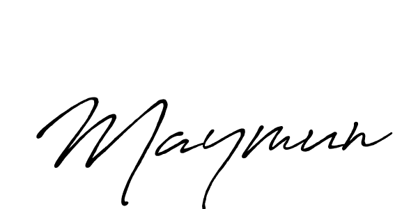 It looks lik you need a new signature style for name Maymun. Design unique handwritten (Antro_Vectra_Bolder) signature with our free signature maker in just a few clicks. Maymun signature style 7 images and pictures png