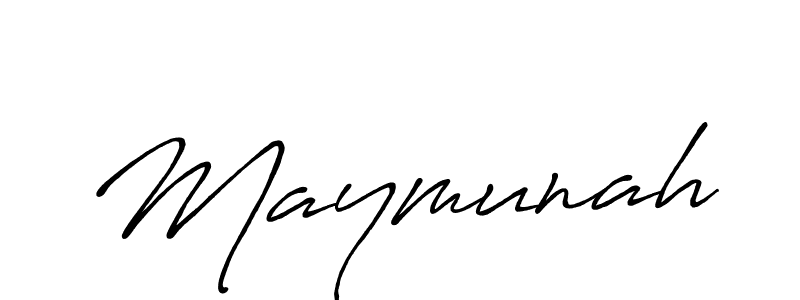Best and Professional Signature Style for Maymunah. Antro_Vectra_Bolder Best Signature Style Collection. Maymunah signature style 7 images and pictures png