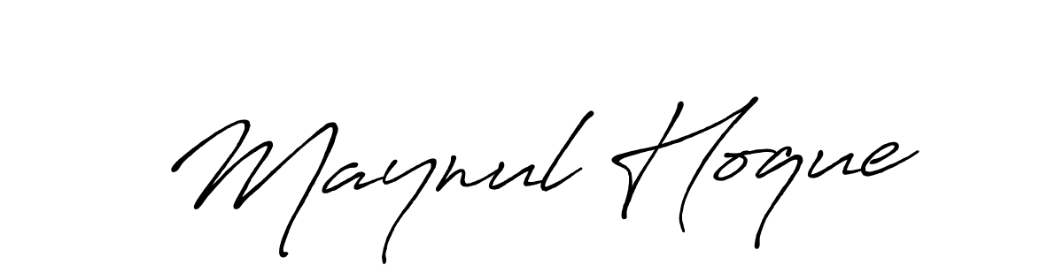 Make a short Maynul Hoque signature style. Manage your documents anywhere anytime using Antro_Vectra_Bolder. Create and add eSignatures, submit forms, share and send files easily. Maynul Hoque signature style 7 images and pictures png