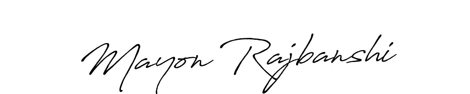 You should practise on your own different ways (Antro_Vectra_Bolder) to write your name (Mayon Rajbanshi) in signature. don't let someone else do it for you. Mayon Rajbanshi signature style 7 images and pictures png