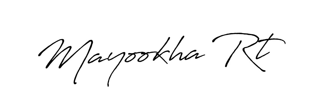 You can use this online signature creator to create a handwritten signature for the name Mayookha Rt. This is the best online autograph maker. Mayookha Rt signature style 7 images and pictures png