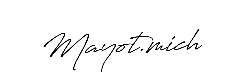 Similarly Antro_Vectra_Bolder is the best handwritten signature design. Signature creator online .You can use it as an online autograph creator for name Mayot.mich. Mayot.mich signature style 7 images and pictures png