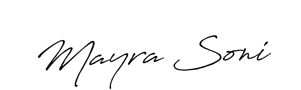 Best and Professional Signature Style for Mayra Soni. Antro_Vectra_Bolder Best Signature Style Collection. Mayra Soni signature style 7 images and pictures png