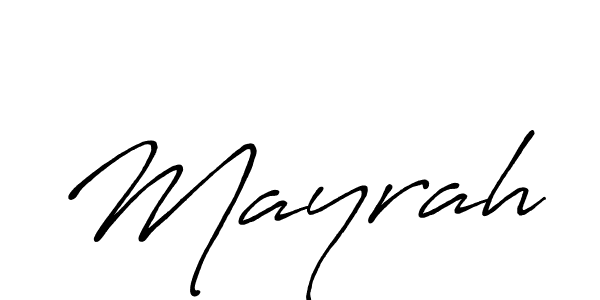 Make a beautiful signature design for name Mayrah. Use this online signature maker to create a handwritten signature for free. Mayrah signature style 7 images and pictures png