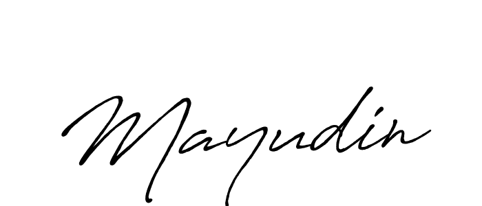 How to make Mayudin signature? Antro_Vectra_Bolder is a professional autograph style. Create handwritten signature for Mayudin name. Mayudin signature style 7 images and pictures png