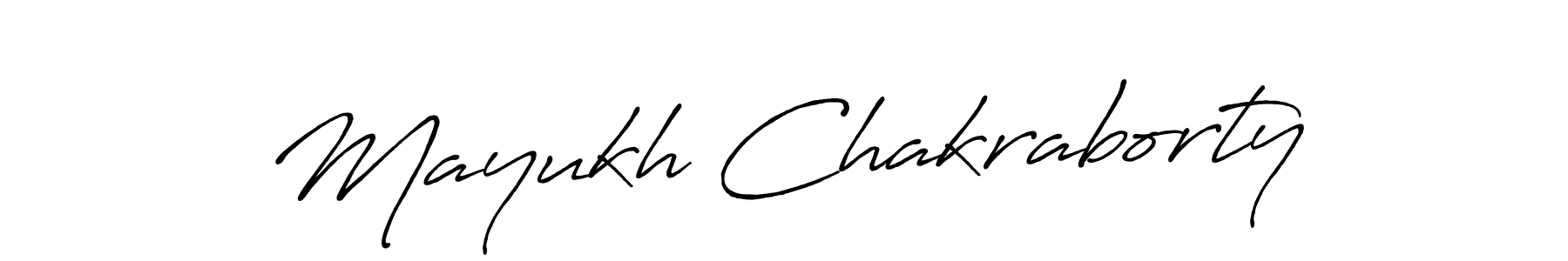 You should practise on your own different ways (Antro_Vectra_Bolder) to write your name (Mayukh Chakraborty) in signature. don't let someone else do it for you. Mayukh Chakraborty signature style 7 images and pictures png