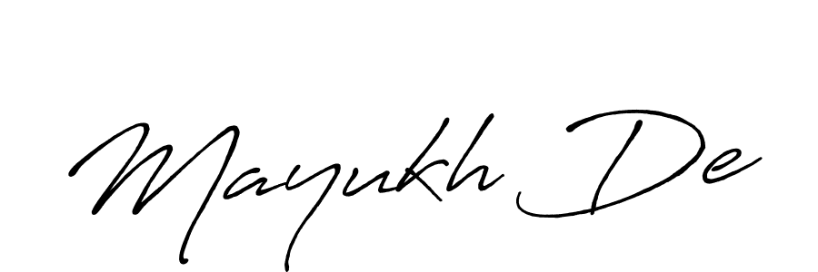 Make a beautiful signature design for name Mayukh De. Use this online signature maker to create a handwritten signature for free. Mayukh De signature style 7 images and pictures png