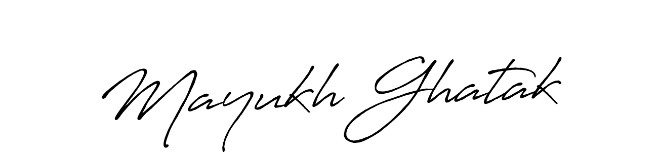 You should practise on your own different ways (Antro_Vectra_Bolder) to write your name (Mayukh Ghatak) in signature. don't let someone else do it for you. Mayukh Ghatak signature style 7 images and pictures png