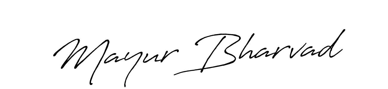 Also You can easily find your signature by using the search form. We will create Mayur Bharvad name handwritten signature images for you free of cost using Antro_Vectra_Bolder sign style. Mayur Bharvad signature style 7 images and pictures png