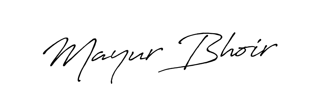 if you are searching for the best signature style for your name Mayur Bhoir. so please give up your signature search. here we have designed multiple signature styles  using Antro_Vectra_Bolder. Mayur Bhoir signature style 7 images and pictures png