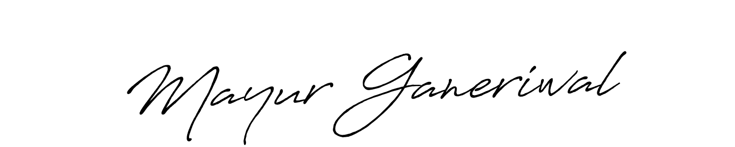 This is the best signature style for the Mayur Ganeriwal name. Also you like these signature font (Antro_Vectra_Bolder). Mix name signature. Mayur Ganeriwal signature style 7 images and pictures png
