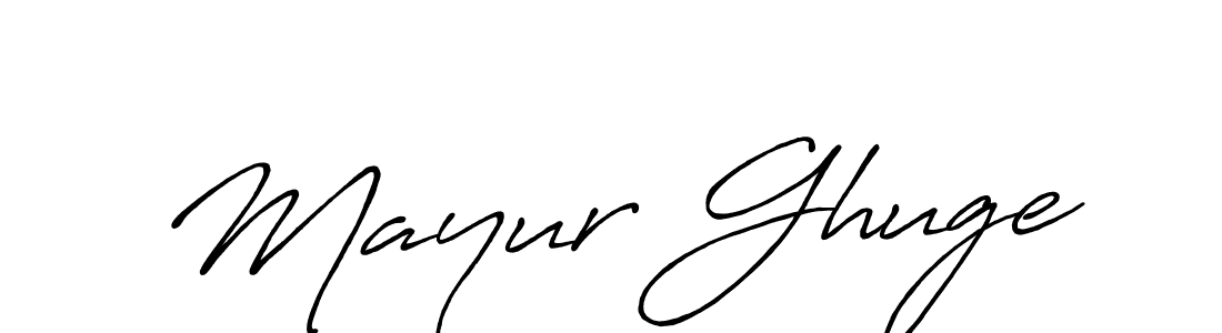 Make a short Mayur Ghuge signature style. Manage your documents anywhere anytime using Antro_Vectra_Bolder. Create and add eSignatures, submit forms, share and send files easily. Mayur Ghuge signature style 7 images and pictures png
