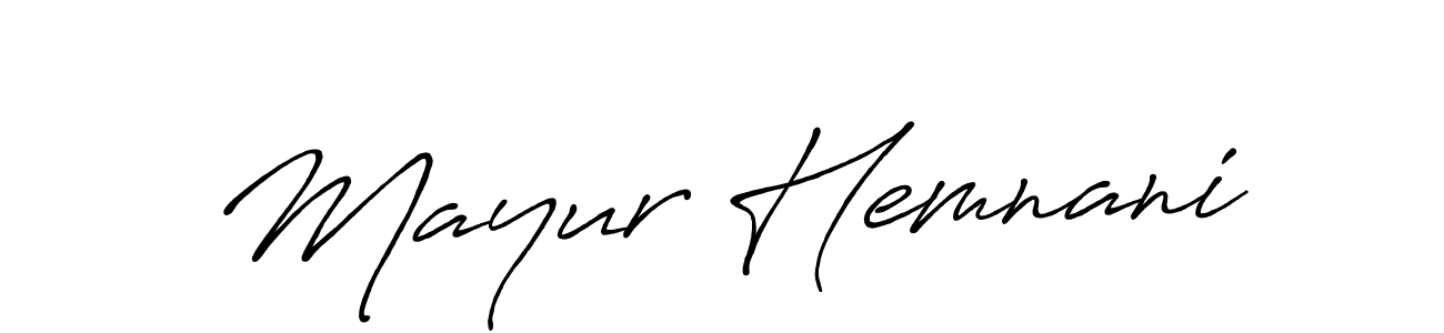 You can use this online signature creator to create a handwritten signature for the name Mayur Hemnani. This is the best online autograph maker. Mayur Hemnani signature style 7 images and pictures png