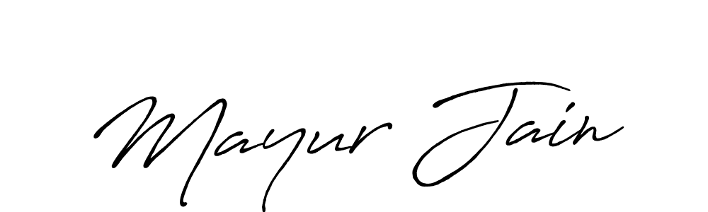 Make a beautiful signature design for name Mayur Jain. Use this online signature maker to create a handwritten signature for free. Mayur Jain signature style 7 images and pictures png