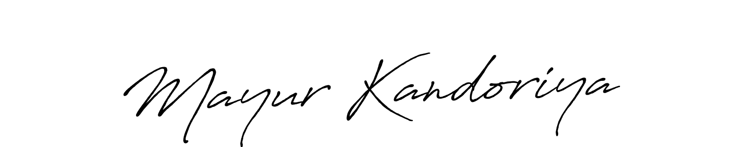 Also You can easily find your signature by using the search form. We will create Mayur Kandoriya name handwritten signature images for you free of cost using Antro_Vectra_Bolder sign style. Mayur Kandoriya signature style 7 images and pictures png