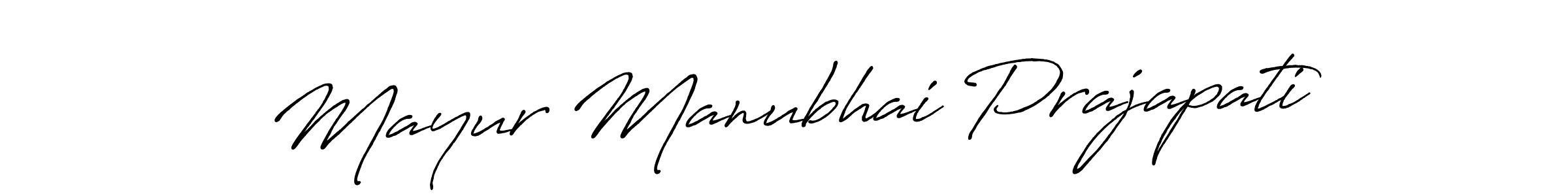 Similarly Antro_Vectra_Bolder is the best handwritten signature design. Signature creator online .You can use it as an online autograph creator for name Mayur Manubhai Prajapati. Mayur Manubhai Prajapati signature style 7 images and pictures png