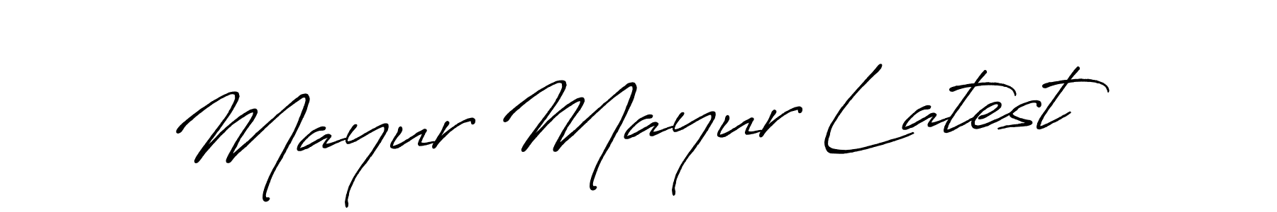 Make a beautiful signature design for name Mayur Mayur Latest. Use this online signature maker to create a handwritten signature for free. Mayur Mayur Latest signature style 7 images and pictures png