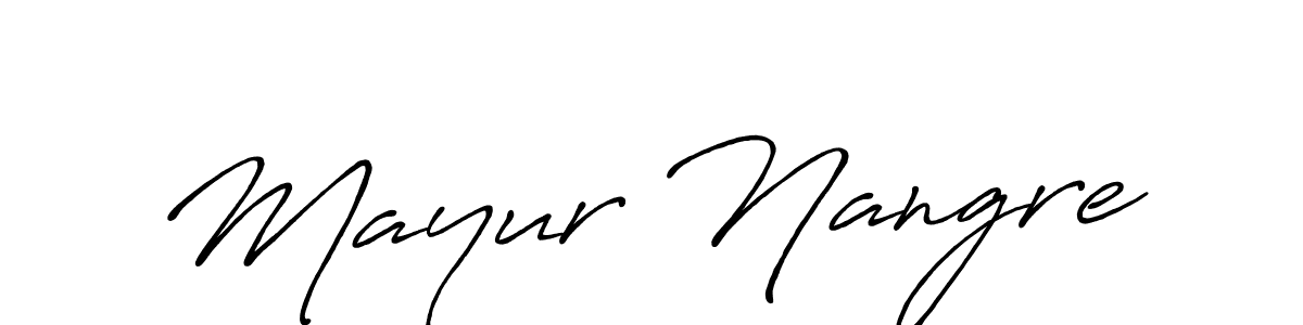 Here are the top 10 professional signature styles for the name Mayur Nangre. These are the best autograph styles you can use for your name. Mayur Nangre signature style 7 images and pictures png