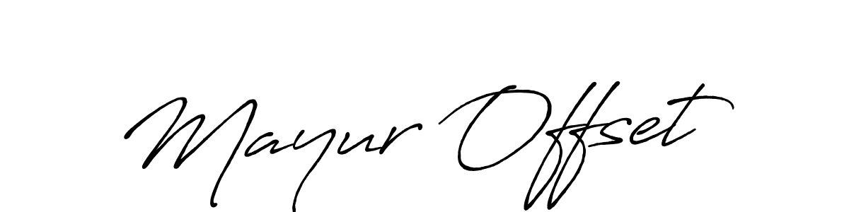 Also You can easily find your signature by using the search form. We will create Mayur Offset name handwritten signature images for you free of cost using Antro_Vectra_Bolder sign style. Mayur Offset signature style 7 images and pictures png