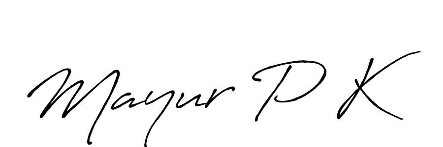 Once you've used our free online signature maker to create your best signature Antro_Vectra_Bolder style, it's time to enjoy all of the benefits that Mayur P K name signing documents. Mayur P K signature style 7 images and pictures png