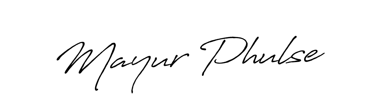 Similarly Antro_Vectra_Bolder is the best handwritten signature design. Signature creator online .You can use it as an online autograph creator for name Mayur Phulse. Mayur Phulse signature style 7 images and pictures png
