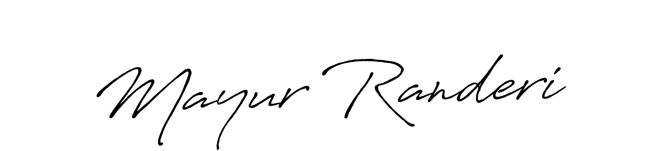 This is the best signature style for the Mayur Randeri name. Also you like these signature font (Antro_Vectra_Bolder). Mix name signature. Mayur Randeri signature style 7 images and pictures png