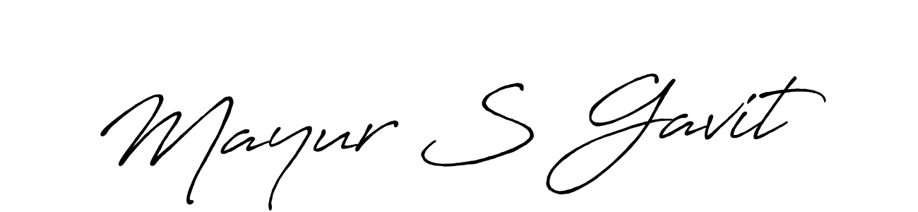 You can use this online signature creator to create a handwritten signature for the name Mayur S Gavit. This is the best online autograph maker. Mayur S Gavit signature style 7 images and pictures png