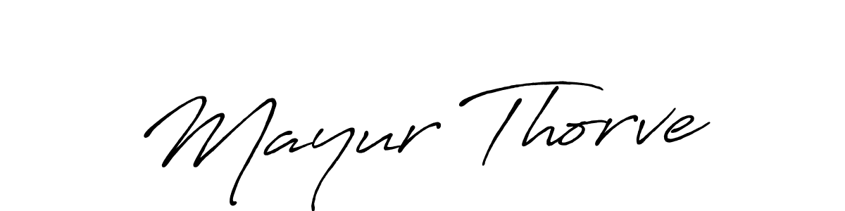 You can use this online signature creator to create a handwritten signature for the name Mayur Thorve. This is the best online autograph maker. Mayur Thorve signature style 7 images and pictures png