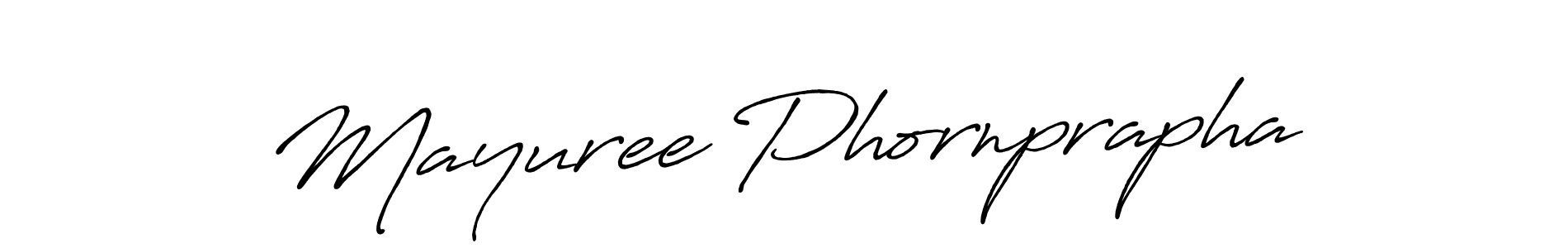 You should practise on your own different ways (Antro_Vectra_Bolder) to write your name (Mayuree Phornprapha) in signature. don't let someone else do it for you. Mayuree Phornprapha signature style 7 images and pictures png