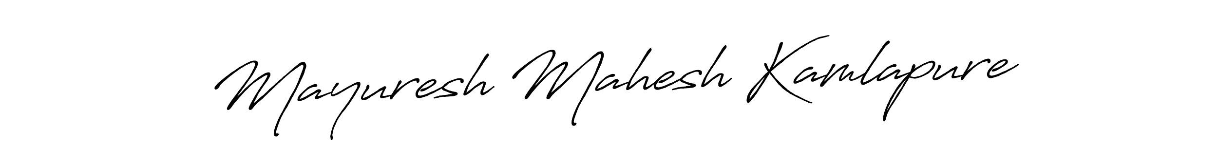 if you are searching for the best signature style for your name Mayuresh Mahesh Kamlapure. so please give up your signature search. here we have designed multiple signature styles  using Antro_Vectra_Bolder. Mayuresh Mahesh Kamlapure signature style 7 images and pictures png