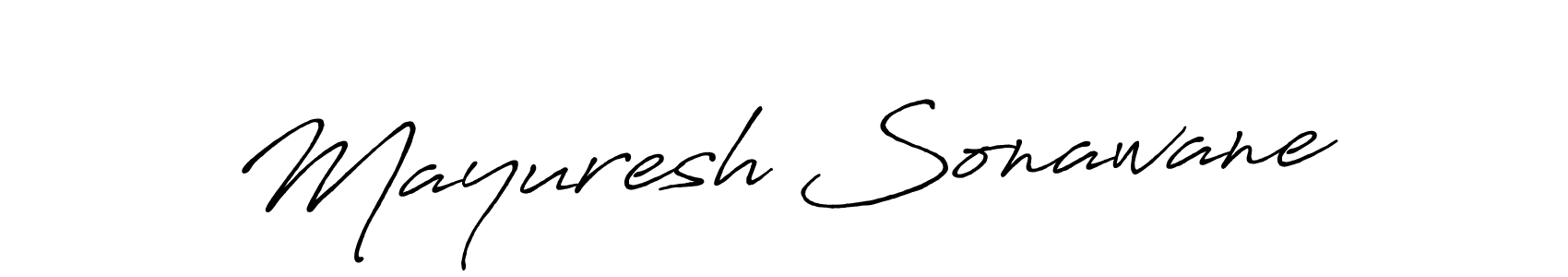 How to Draw Mayuresh Sonawane signature style? Antro_Vectra_Bolder is a latest design signature styles for name Mayuresh Sonawane. Mayuresh Sonawane signature style 7 images and pictures png