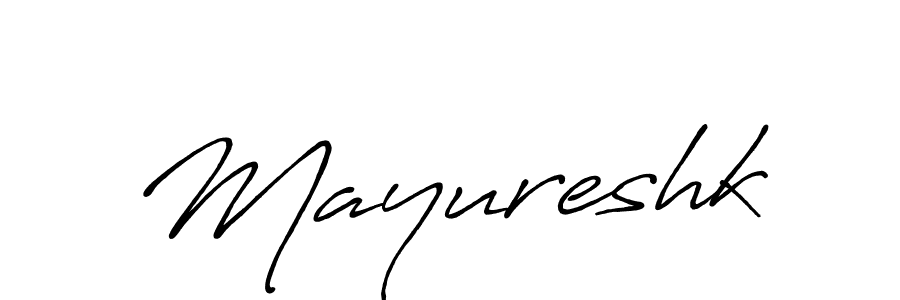 The best way (Antro_Vectra_Bolder) to make a short signature is to pick only two or three words in your name. The name Mayureshk include a total of six letters. For converting this name. Mayureshk signature style 7 images and pictures png