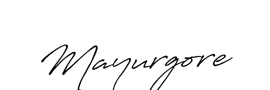 How to make Mayurgore signature? Antro_Vectra_Bolder is a professional autograph style. Create handwritten signature for Mayurgore name. Mayurgore signature style 7 images and pictures png