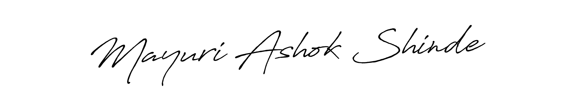 Similarly Antro_Vectra_Bolder is the best handwritten signature design. Signature creator online .You can use it as an online autograph creator for name Mayuri Ashok Shinde. Mayuri Ashok Shinde signature style 7 images and pictures png