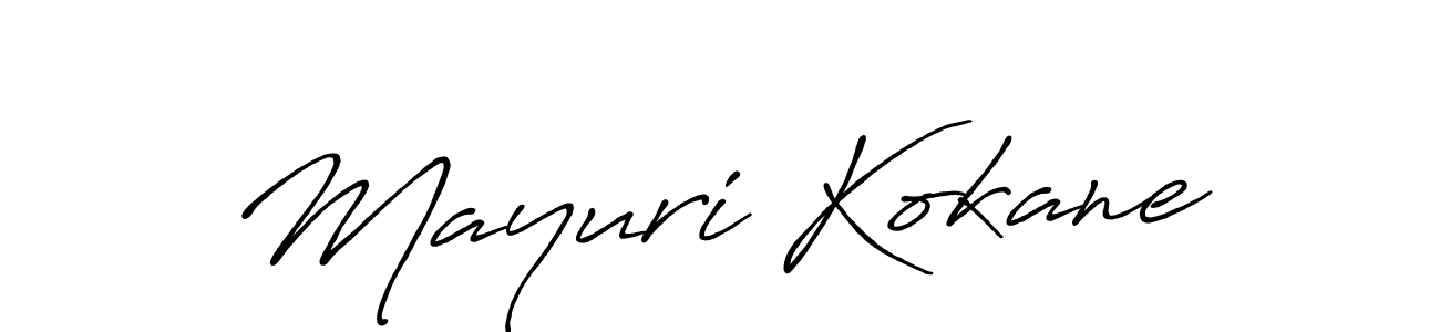 Also You can easily find your signature by using the search form. We will create Mayuri Kokane name handwritten signature images for you free of cost using Antro_Vectra_Bolder sign style. Mayuri Kokane signature style 7 images and pictures png