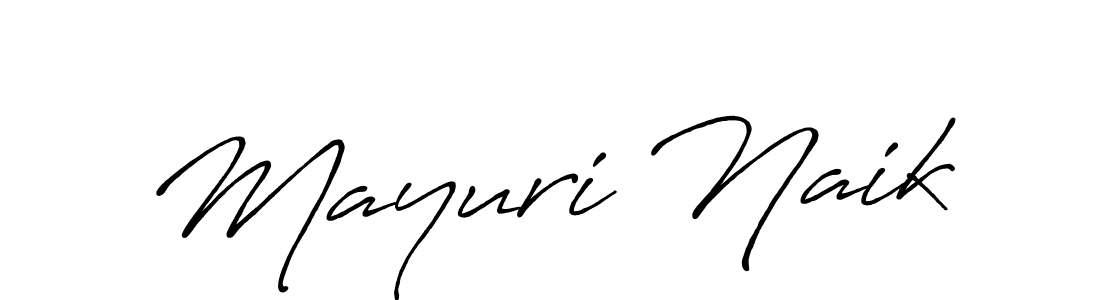 The best way (Antro_Vectra_Bolder) to make a short signature is to pick only two or three words in your name. The name Mayuri Naik include a total of six letters. For converting this name. Mayuri Naik signature style 7 images and pictures png