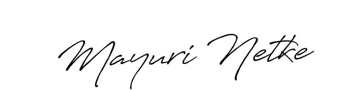 Similarly Antro_Vectra_Bolder is the best handwritten signature design. Signature creator online .You can use it as an online autograph creator for name Mayuri Netke. Mayuri Netke signature style 7 images and pictures png