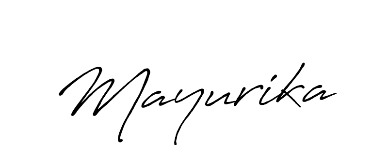 It looks lik you need a new signature style for name Mayurika. Design unique handwritten (Antro_Vectra_Bolder) signature with our free signature maker in just a few clicks. Mayurika signature style 7 images and pictures png