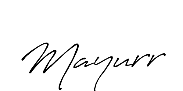 Make a short Mayurr signature style. Manage your documents anywhere anytime using Antro_Vectra_Bolder. Create and add eSignatures, submit forms, share and send files easily. Mayurr signature style 7 images and pictures png