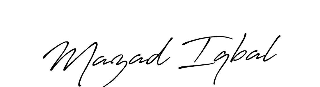 How to Draw Mazad Iqbal signature style? Antro_Vectra_Bolder is a latest design signature styles for name Mazad Iqbal. Mazad Iqbal signature style 7 images and pictures png