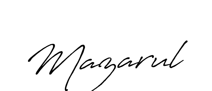 Make a beautiful signature design for name Mazarul. Use this online signature maker to create a handwritten signature for free. Mazarul signature style 7 images and pictures png