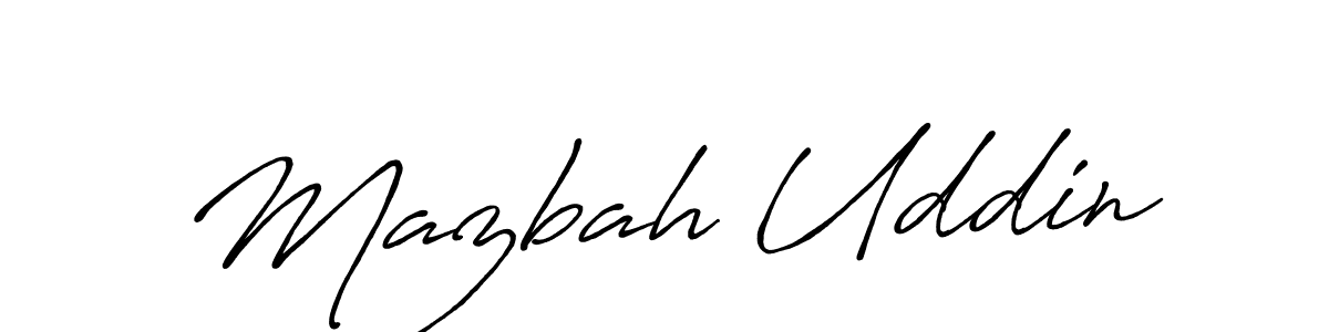 Also You can easily find your signature by using the search form. We will create Mazbah Uddin name handwritten signature images for you free of cost using Antro_Vectra_Bolder sign style. Mazbah Uddin signature style 7 images and pictures png