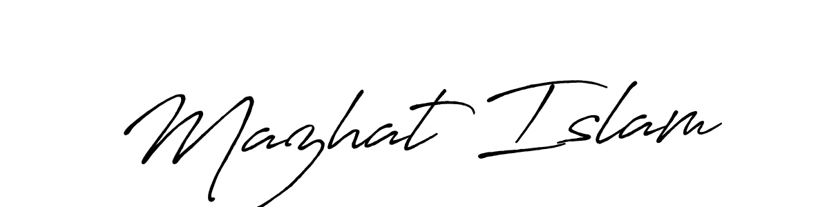 Best and Professional Signature Style for Mazhat Islam. Antro_Vectra_Bolder Best Signature Style Collection. Mazhat Islam signature style 7 images and pictures png