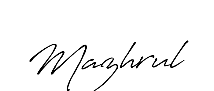 How to Draw Mazhrul signature style? Antro_Vectra_Bolder is a latest design signature styles for name Mazhrul. Mazhrul signature style 7 images and pictures png
