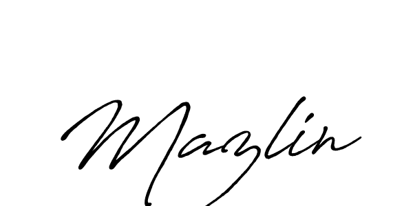 Similarly Antro_Vectra_Bolder is the best handwritten signature design. Signature creator online .You can use it as an online autograph creator for name Mazlin. Mazlin signature style 7 images and pictures png