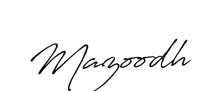 How to Draw Mazoodh signature style? Antro_Vectra_Bolder is a latest design signature styles for name Mazoodh. Mazoodh signature style 7 images and pictures png
