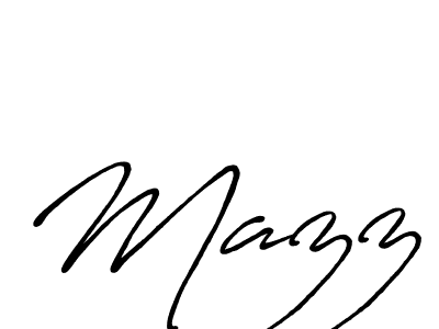 How to make Mazz name signature. Use Antro_Vectra_Bolder style for creating short signs online. This is the latest handwritten sign. Mazz signature style 7 images and pictures png