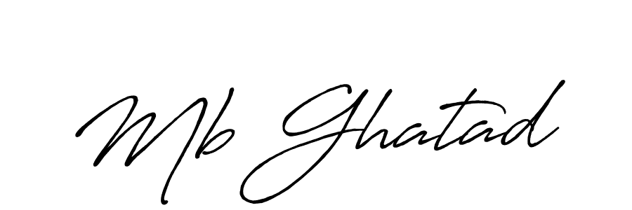 You can use this online signature creator to create a handwritten signature for the name Mb Ghatad. This is the best online autograph maker. Mb Ghatad signature style 7 images and pictures png